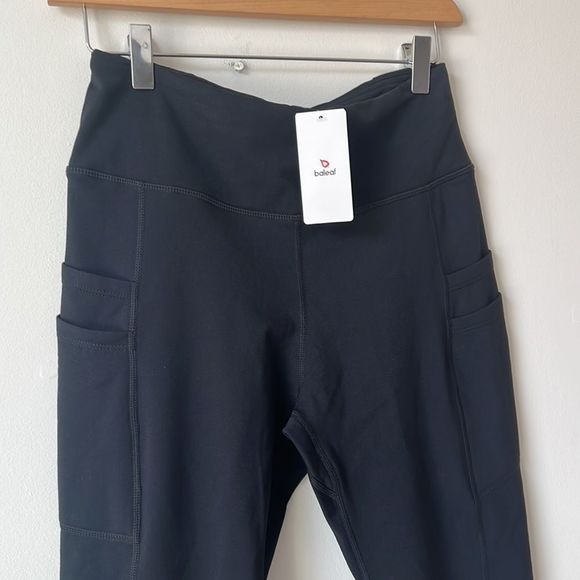 BALEAF Women's High Waisted Leggings Yoga Pants Tummy Control Winter Workout Leg - Picture 2 of 9